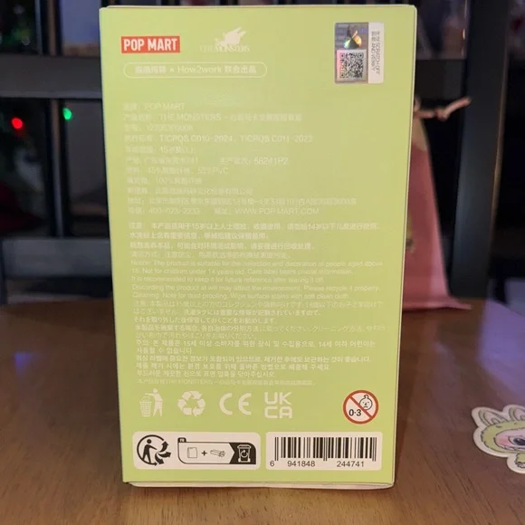 Exciting Macaron Labubu - Green Grape - Picture 3 of 7